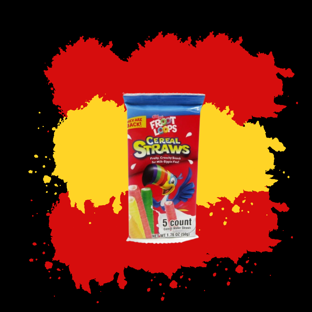 Fruit Loops Cereal Straws