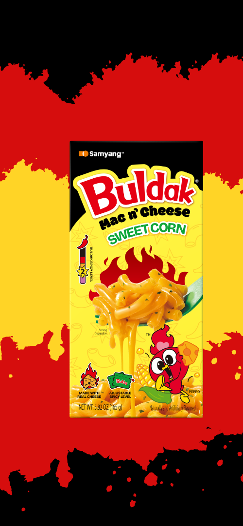 Buldak Mac n Cheese Sweet Corn 